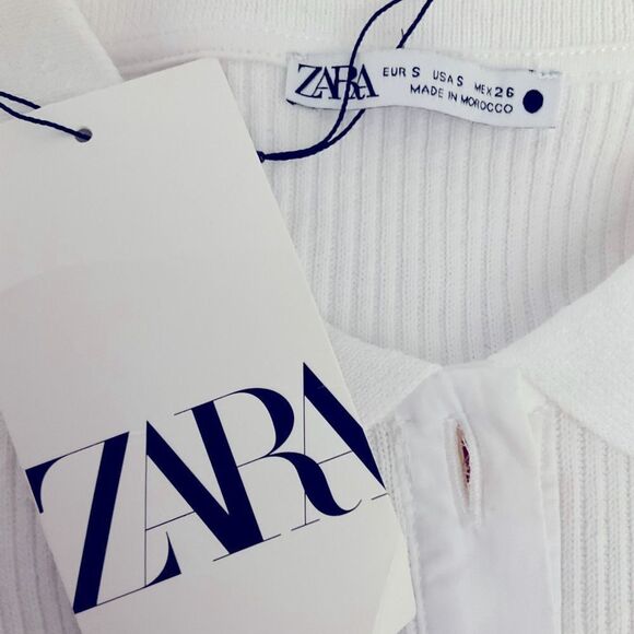 ZARA NWT SHORT RIB DRESS SIZE‎ S - Picture 6 of 12